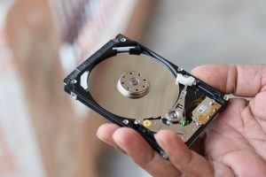 simple three copy digital backup system using computer cloud and external drive